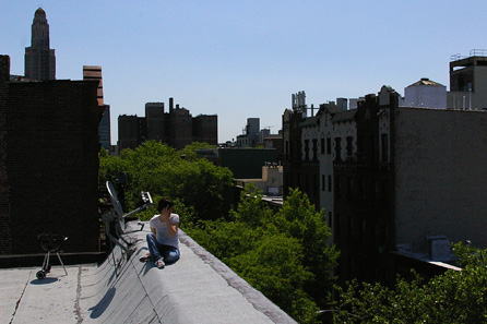 Jo on Roof